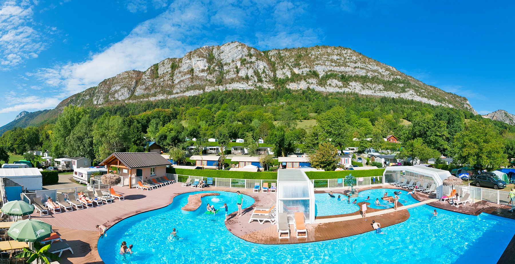 Camping Lathuile  Location mobil home Lathuile  Camping Les Fontaines