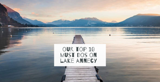 Que faire au lac d'annecy