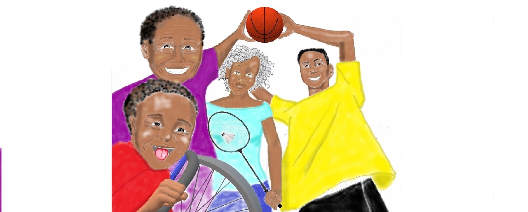 dessin famille hyper active