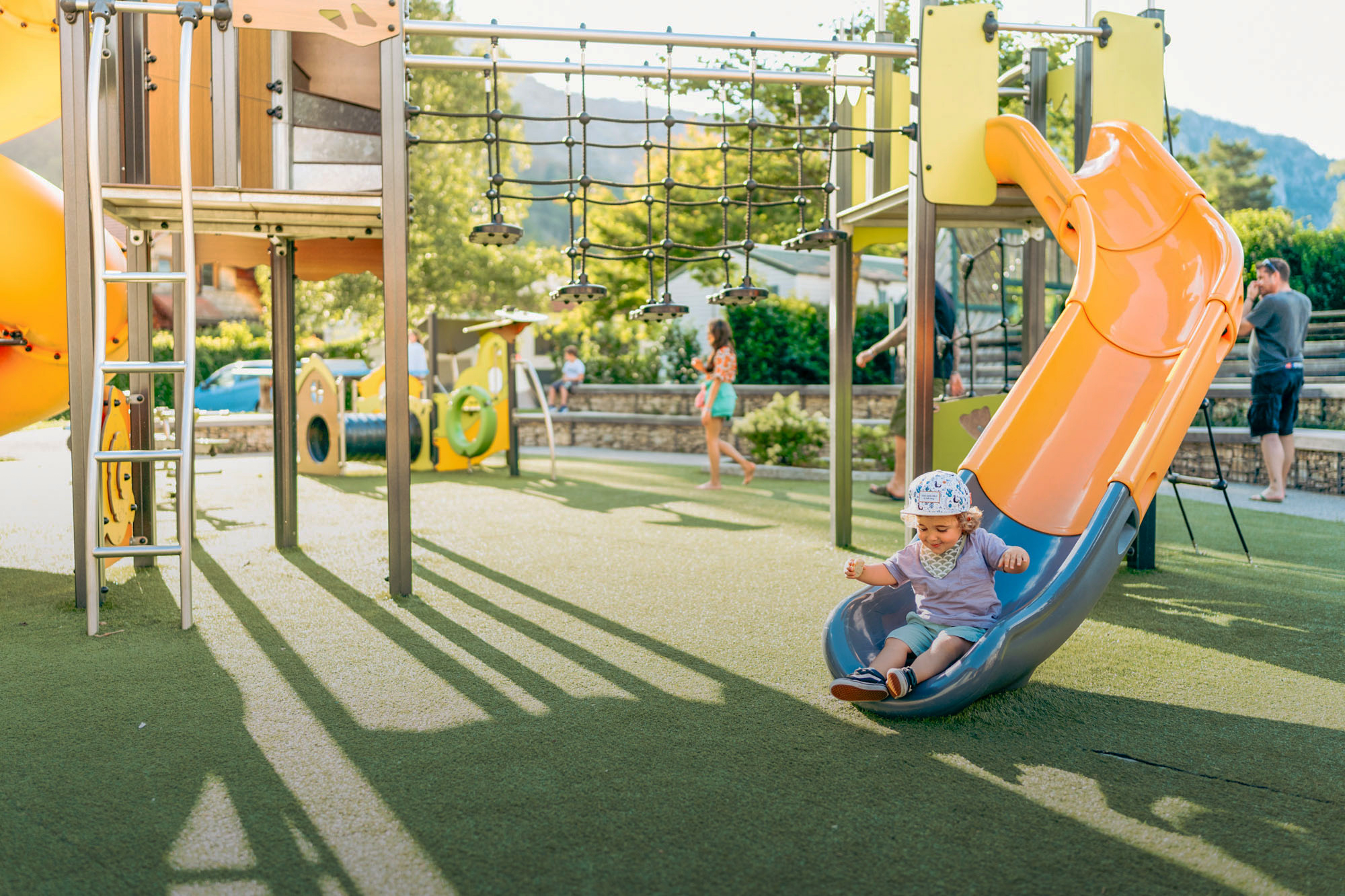 activités pour les enfants en vacances au camping en famille