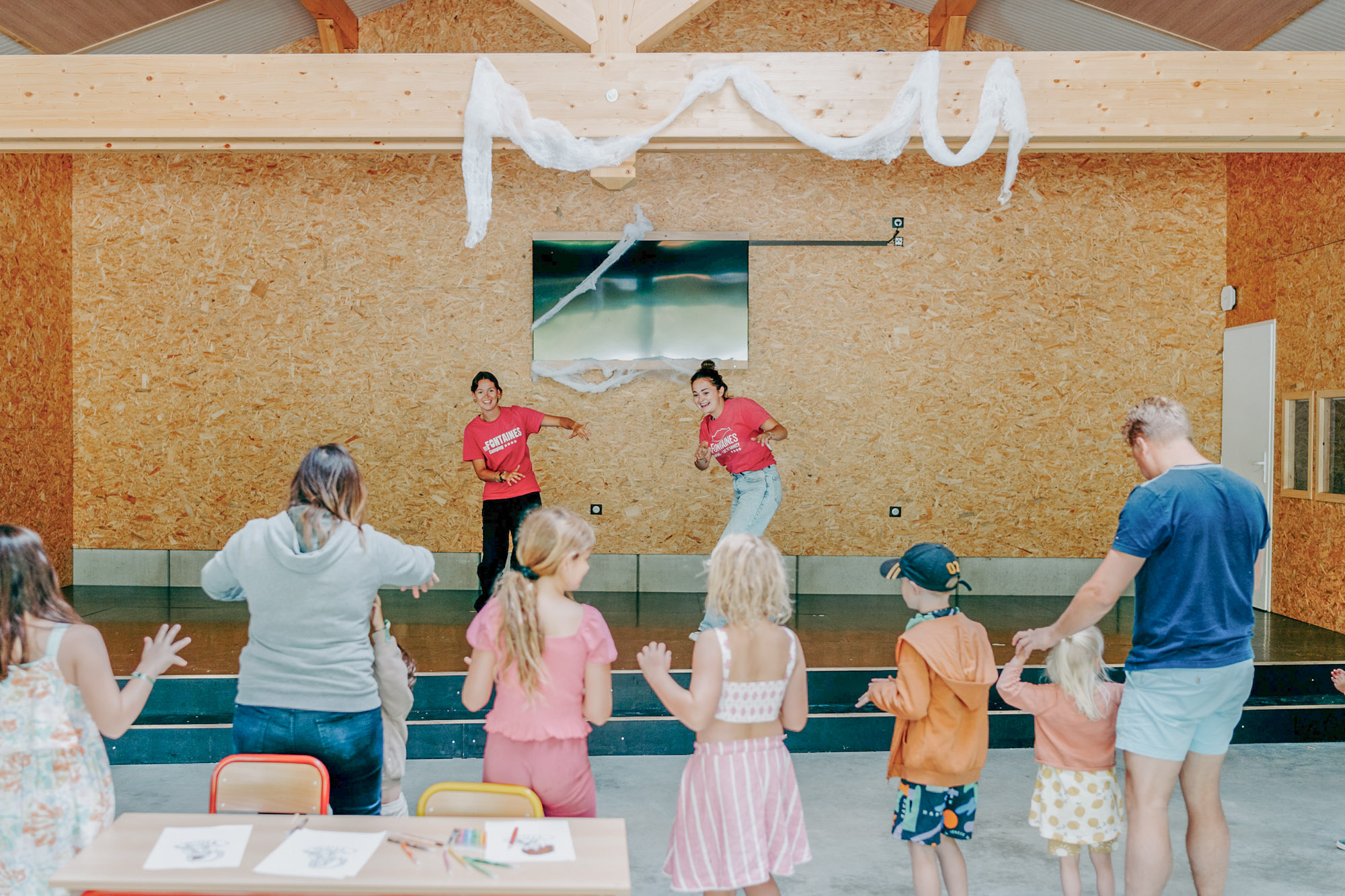 animatie dans camping les fontaines