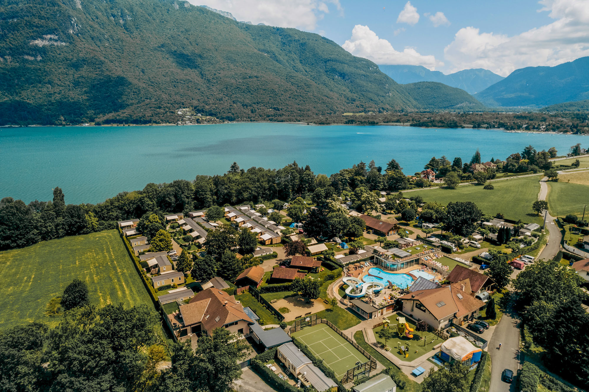 Campingplatz La Ravoire für einen Familienurlaub in den Alpen in der Nähe von Annecy