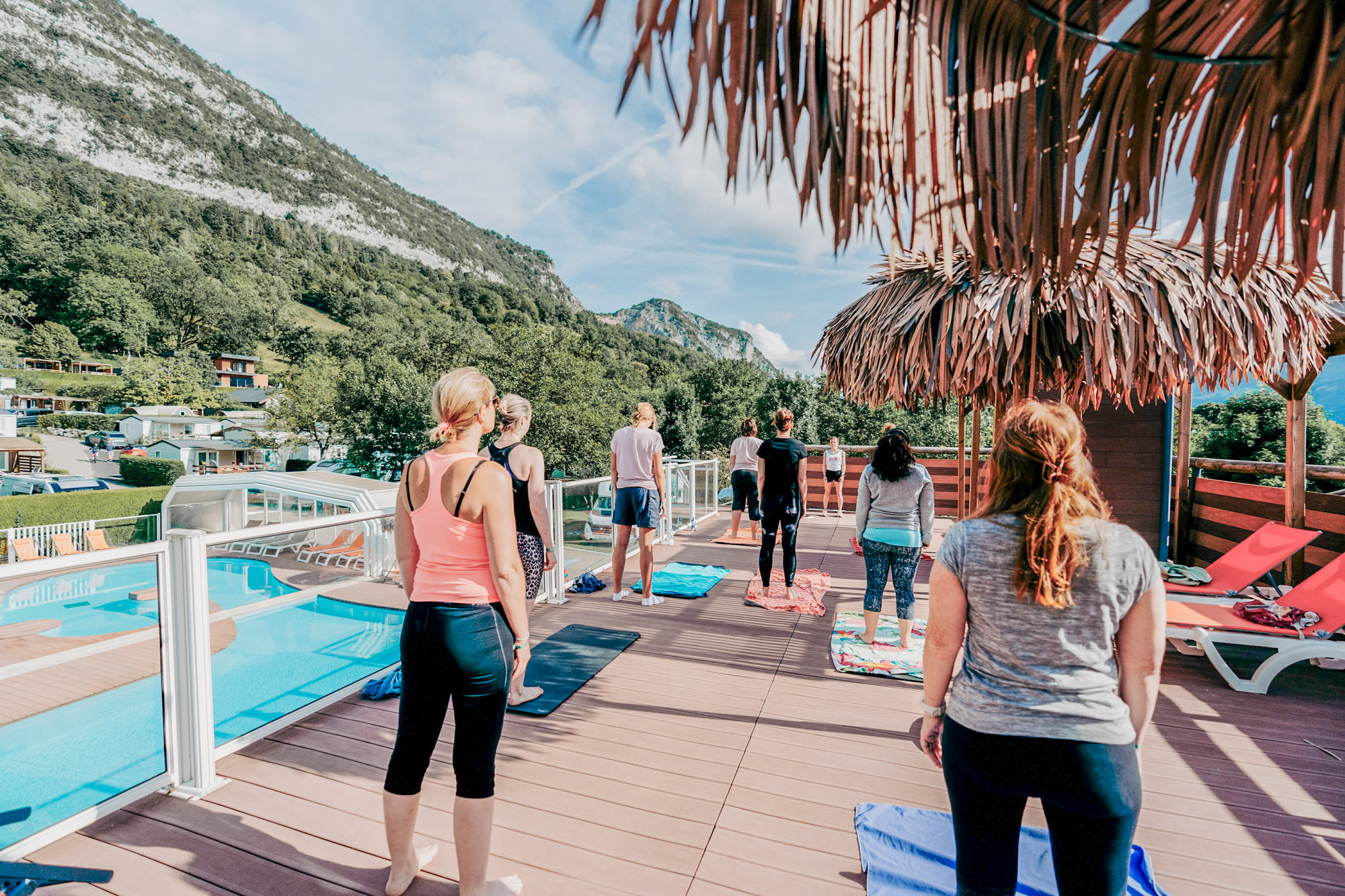 vakantie sport cursus camping les fontaines