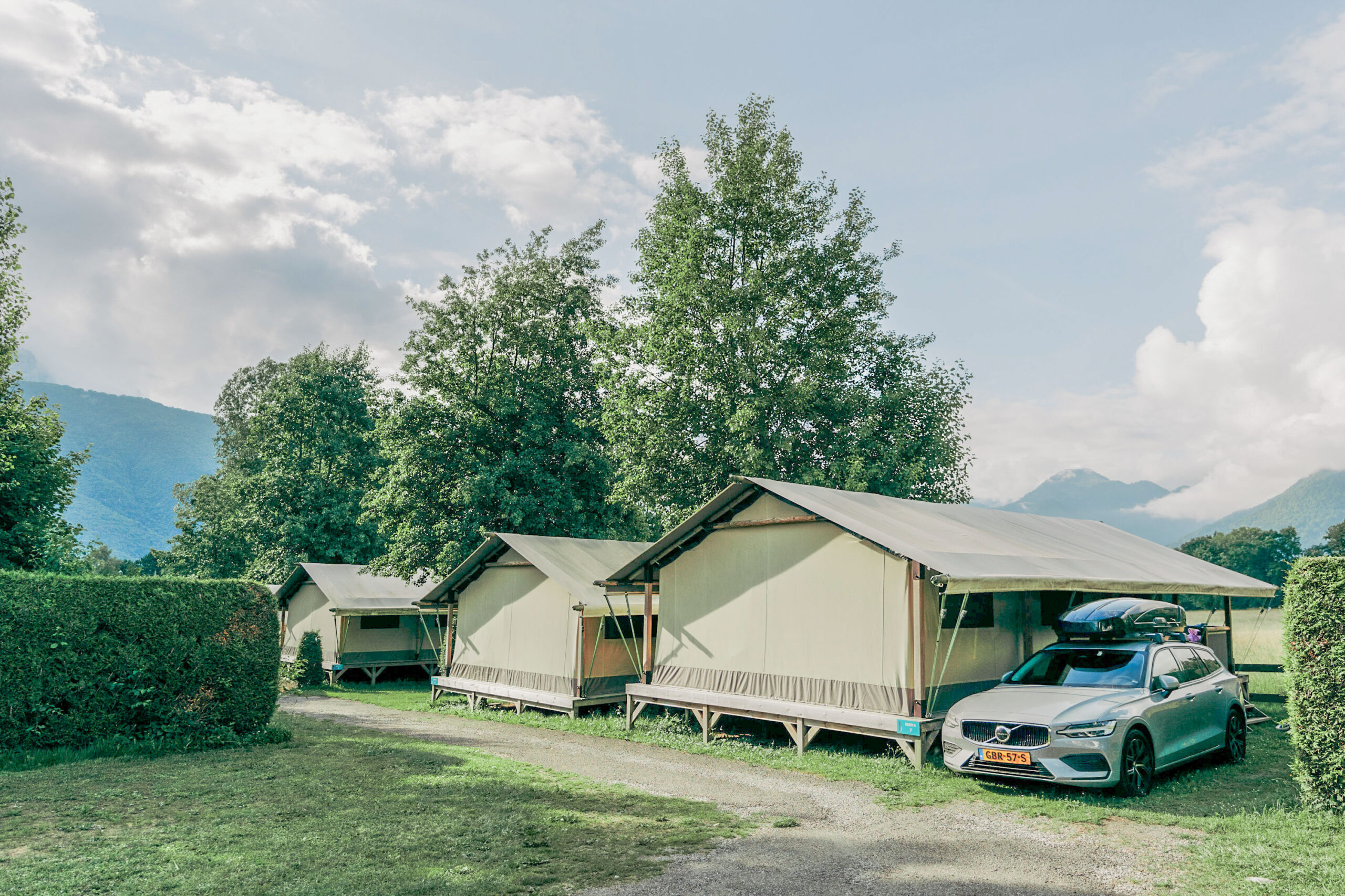 hébergement du camping Lo Velâjo proche d'Annecy