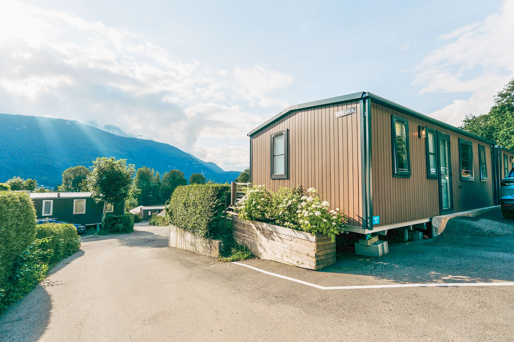 location mobil home camping lo velajo lathuile