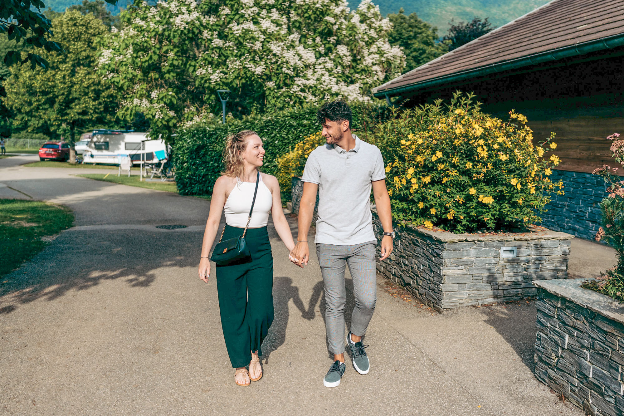 location mobil home vacances couple lac annecy