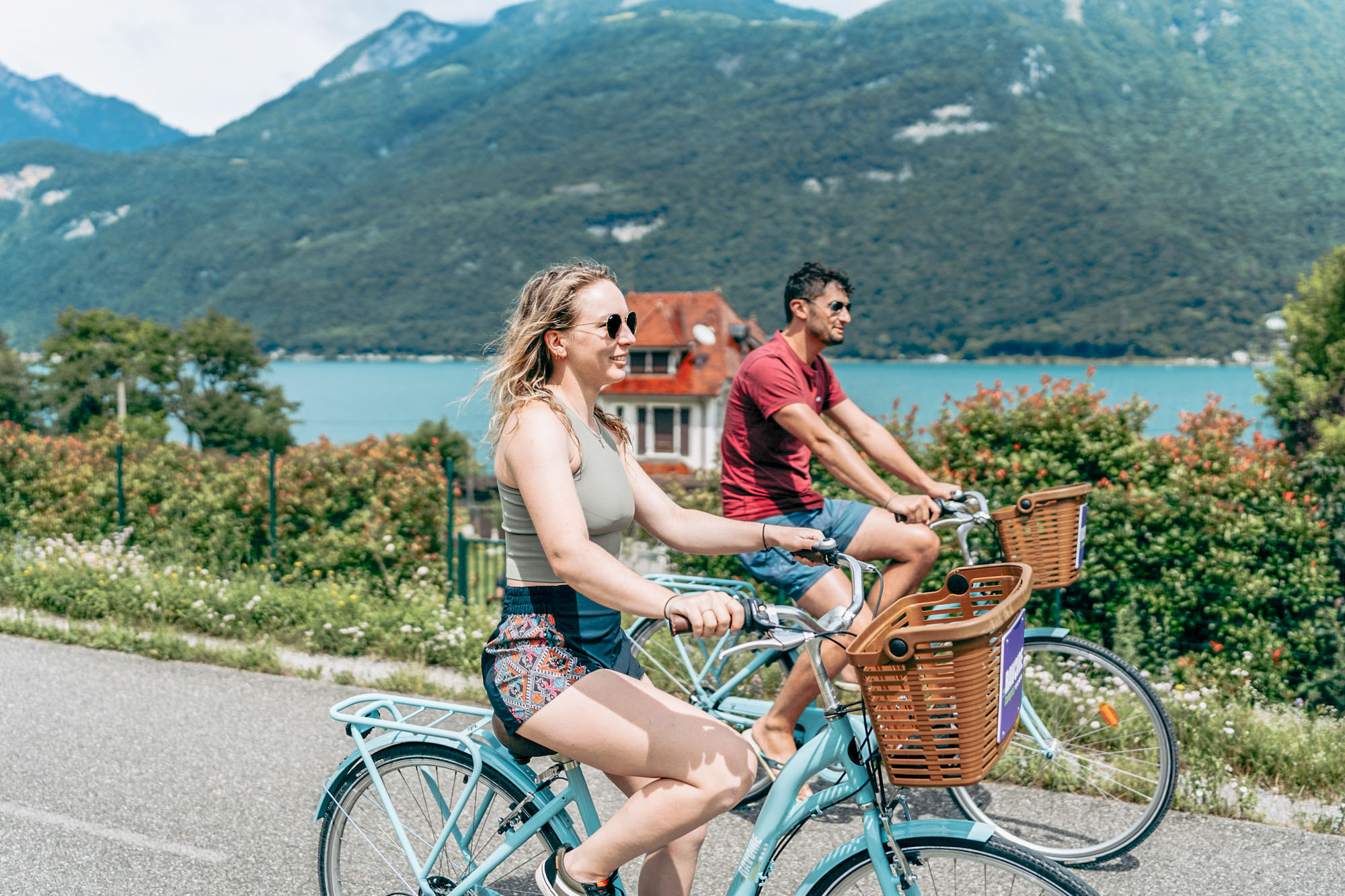 verhuur van fietsen voor tochten in de Alpen op camping La Ravoire