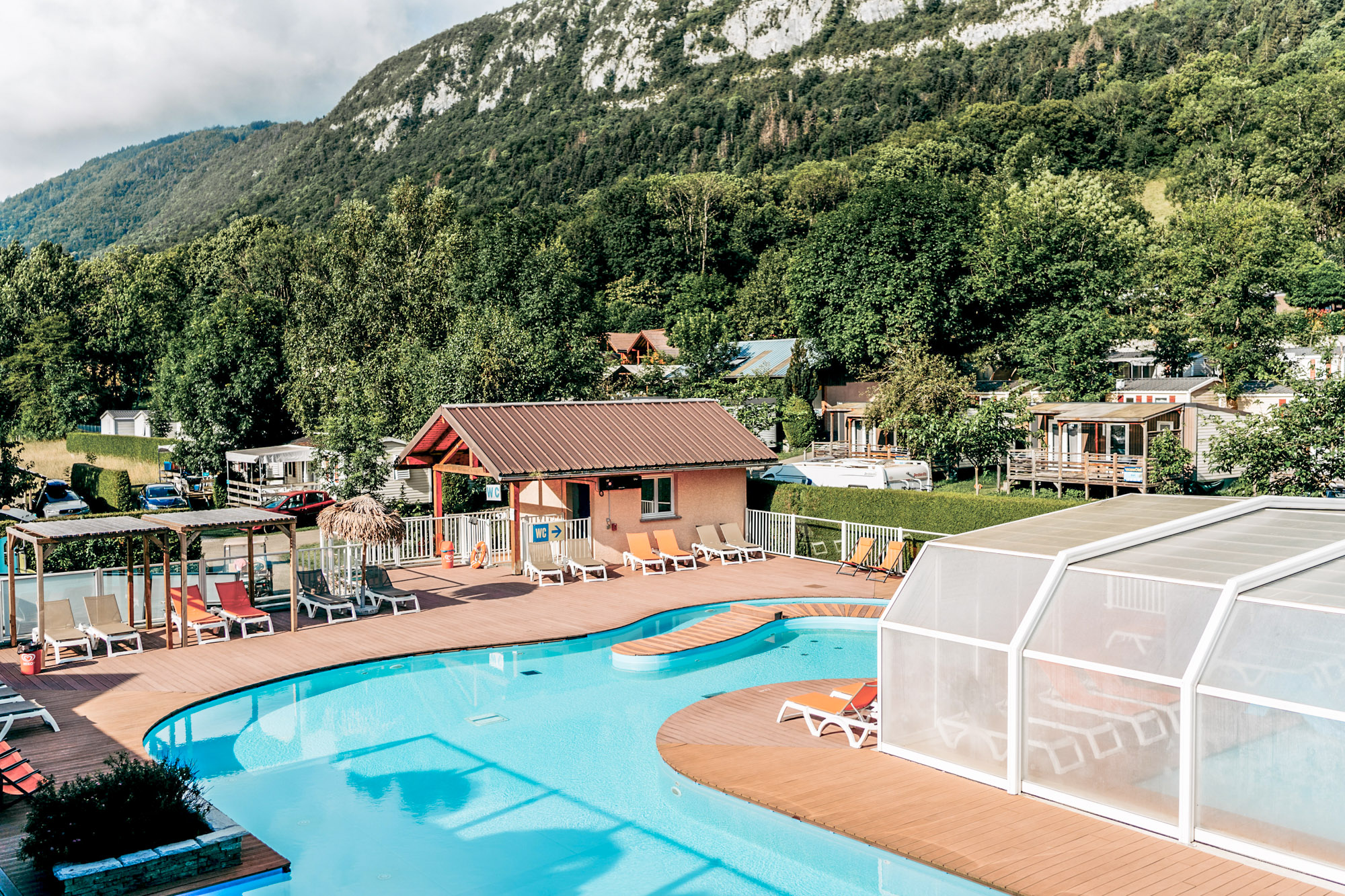 piscine camping les fontaines alpes