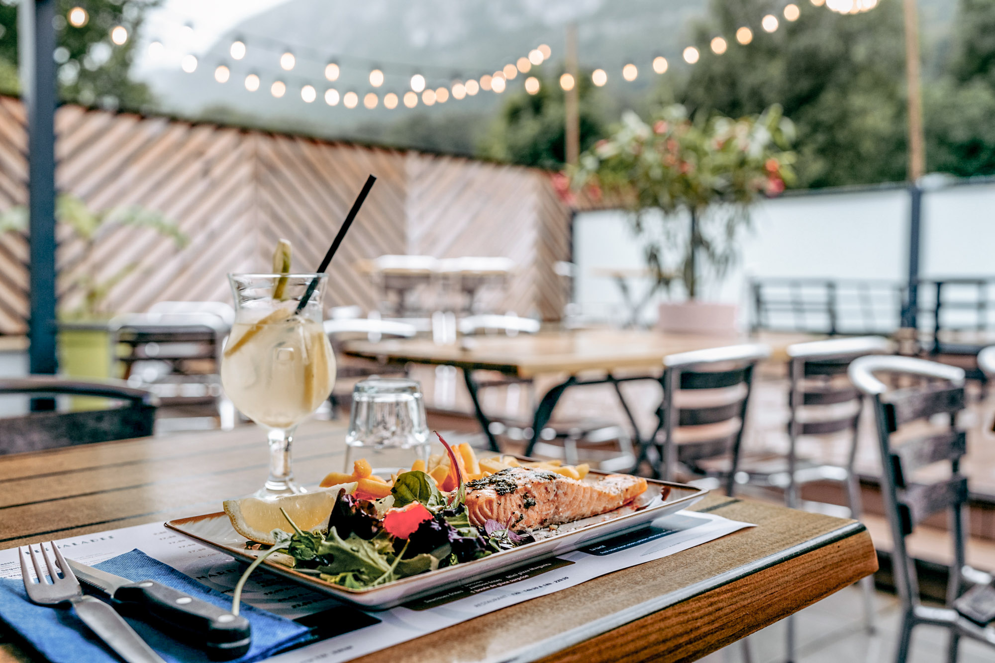 services restaurant camping les fontaines annecy