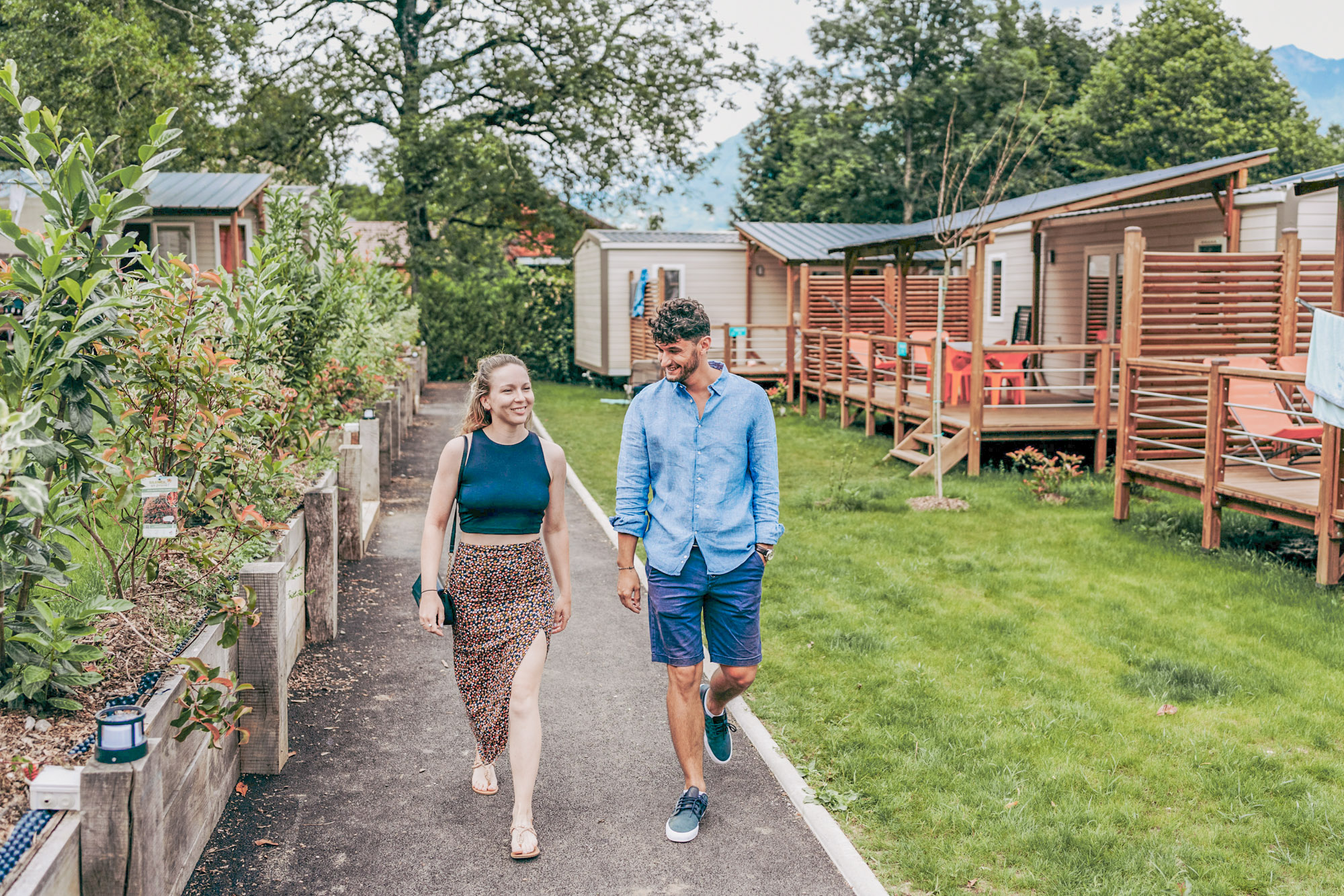 vakantie stel camping bij annecy