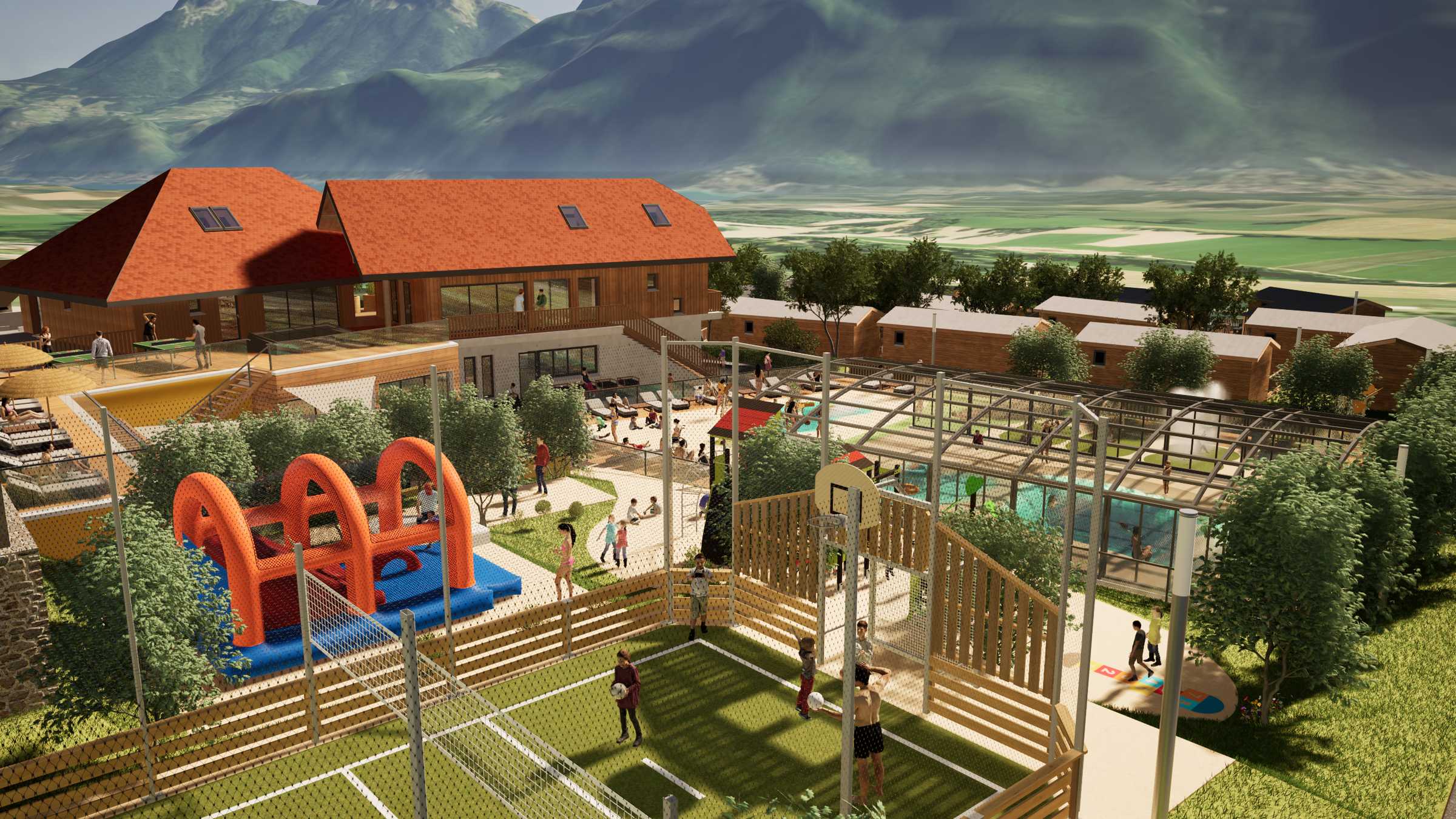 Lo Velajo camping annecy